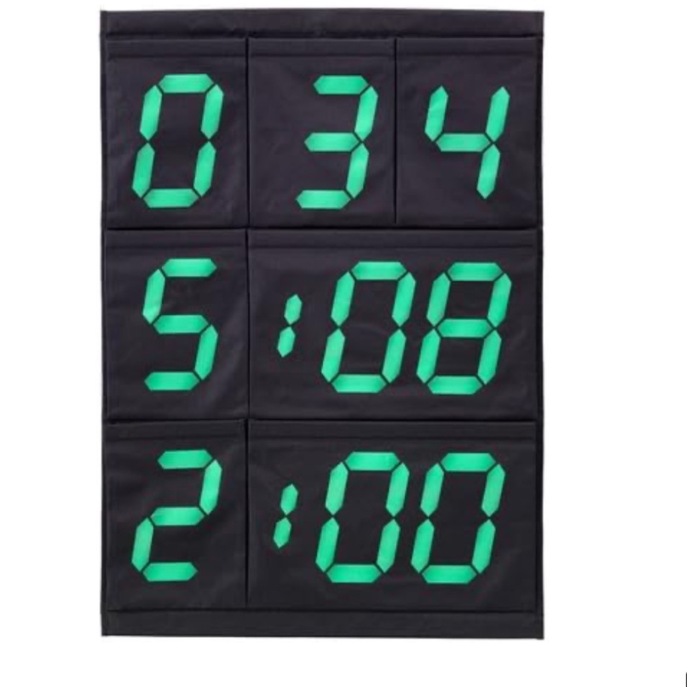 IKEA Gissa wall pockets storage and organizer. Black.